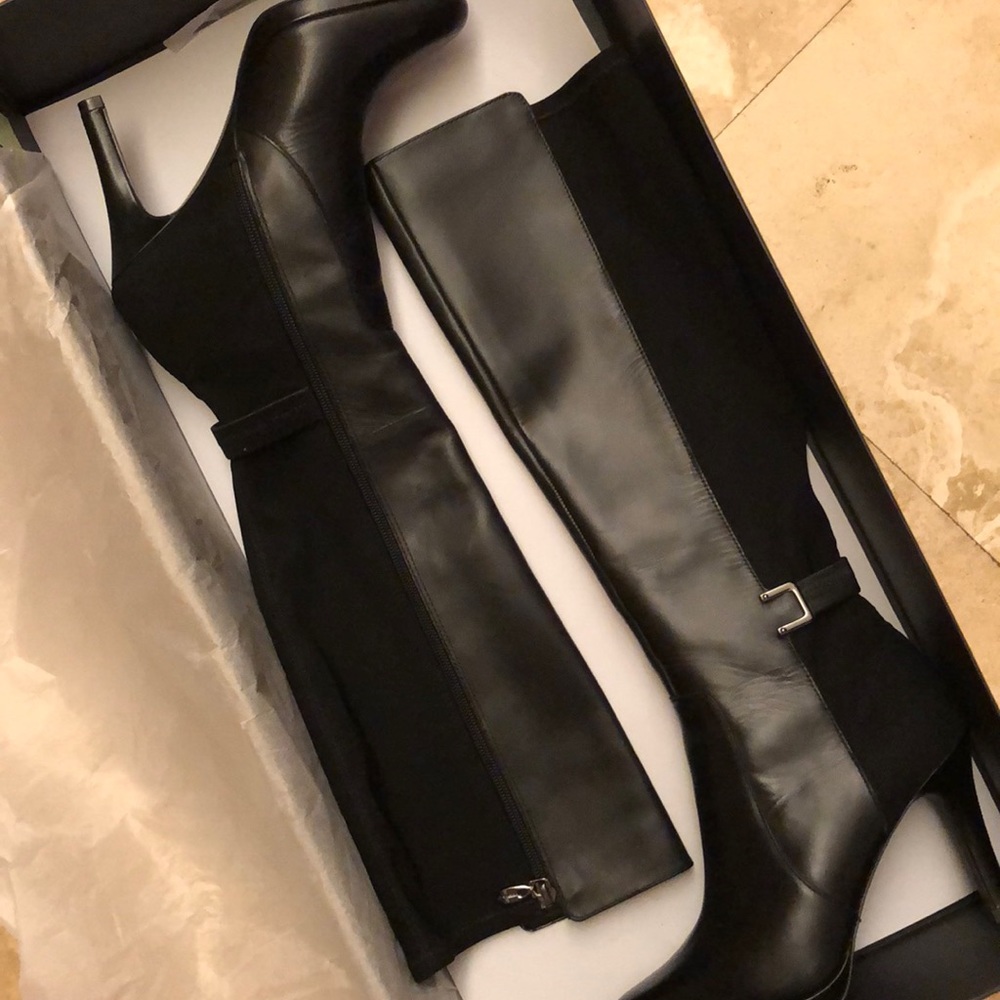 Tahari knee high boots 6.5